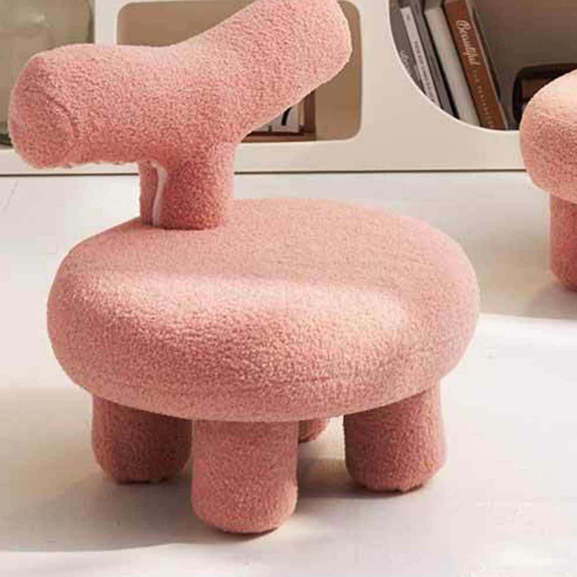 ミニ 腰かけ 赤ちゃん用 色合い4 たわい無い 30*50*53 小っちゃい 腰かけ 今めかしい 床 座る イス ロース物の具 置き目手合い オットマン 足置き 台 キッズ 女性議長 北欧 室内装飾 たわい無い 新生きて行く 腰かけ