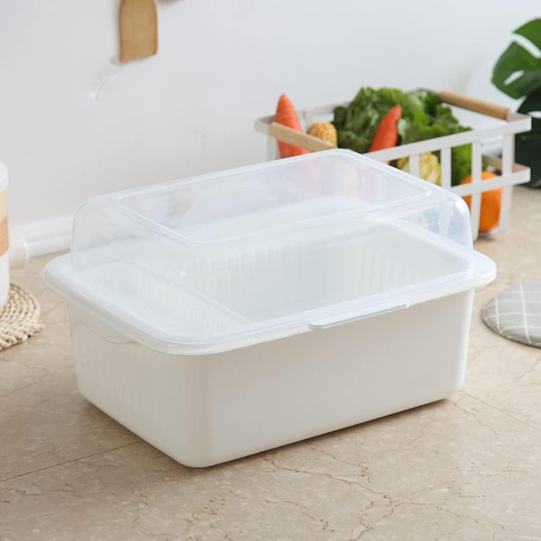 牛乳瓶排水ラック ボトル カップホルダー 哺乳瓶乾燥ラック 排水ラック 卓上 キッチン用 乾燥収納ボックス 食器乾燥ボックス C 哺乳瓶ラック 食器を置く 哺乳用品収納ケース 赤ちゃん用品 蓋付き 防|IKYUWA店