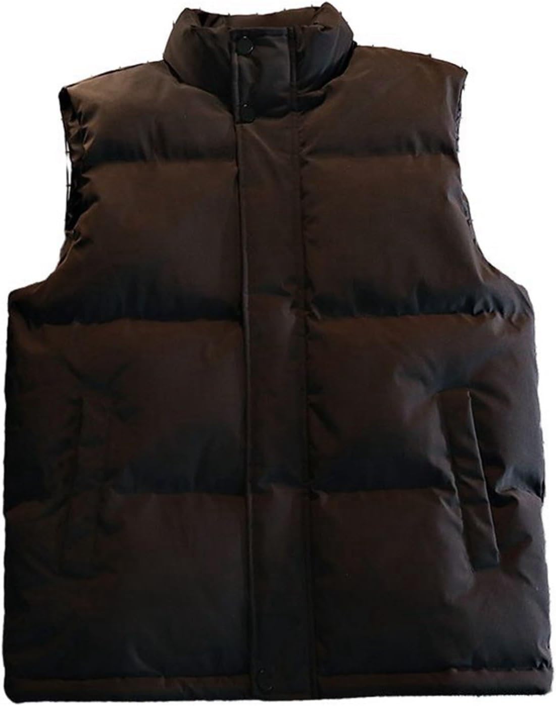 メンズ 中綿ダウンコットンベスト パファーベスト ジャケット 大きいサイズ チョッキ スタンドカラー 秋 冬服 ?量 柔らかい肌触り あったかい 防寒 コーデやすい アウター 釣り 戸外 バイク｜IKYUWA店