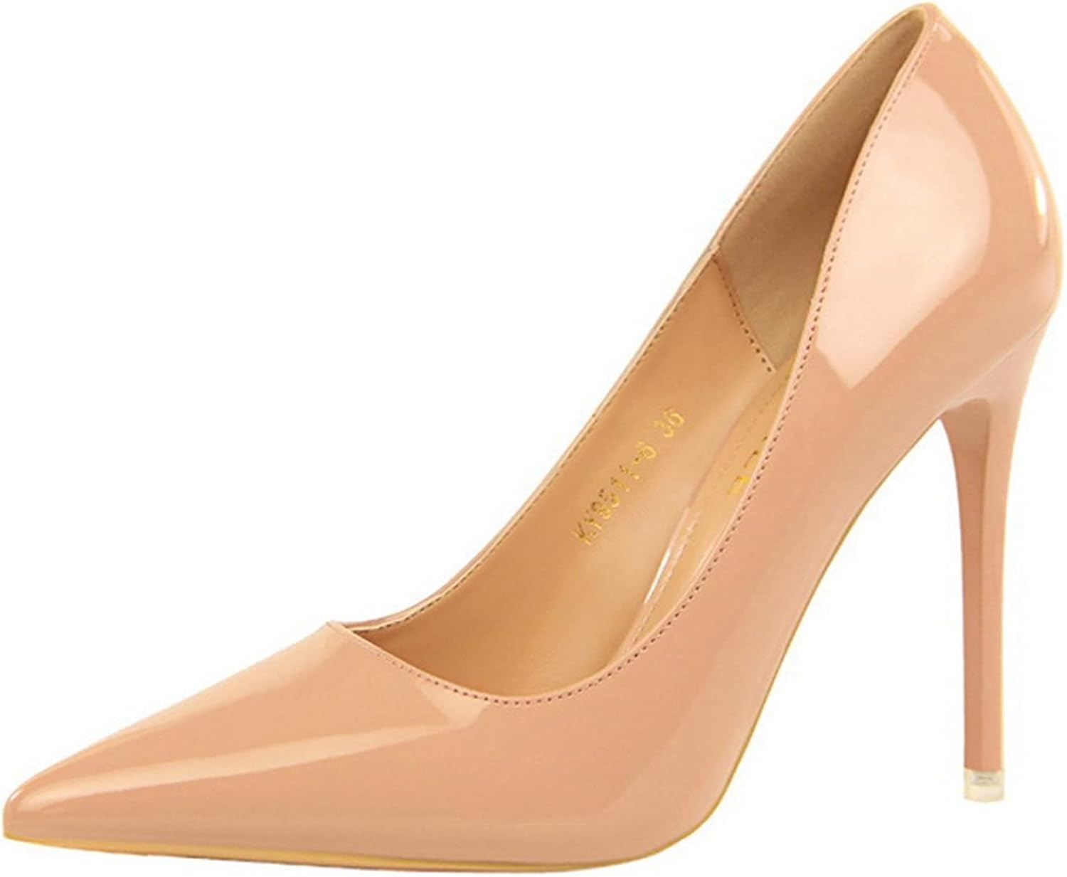 10.5cmヒール ハイヒール レディース ポインテッドトゥ セクシー 美脚 滑り止め 安定感 歩きやすい パンプス ピンヒール カジュアル フォーマル 通勤 パーティー 結婚式 お呼ばれ 22.0-｜IKYUWA店