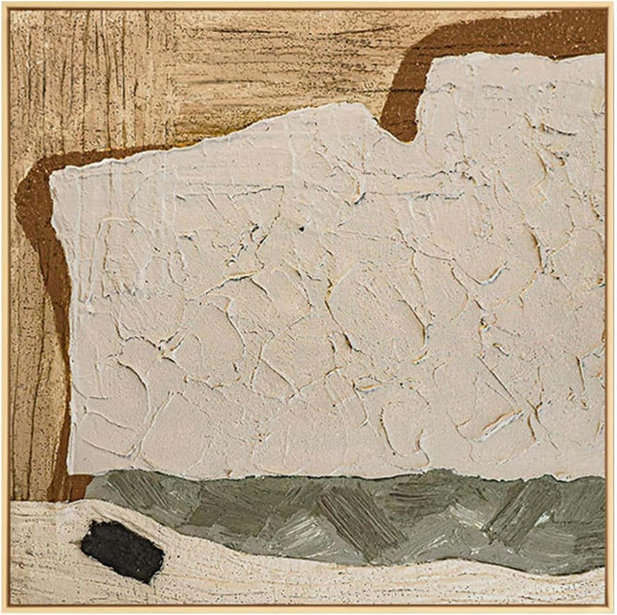 アートパネル 絵画 壁掛け 西海岸 ウォールデコレーション インテリア オシャレ 装飾画 部屋飾り 壁飾り 40*40 シンプル モダン?抽象画?線画 北欧 カラー1 フレーム|IKYUWA店