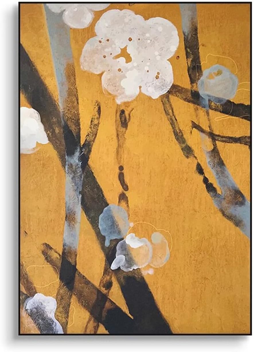 アートポスター おしゃれ インテリア 北欧 可愛い 壁掛け 絵画 花 癒し系 アートパネル アートボード ギフト 玄関 カラー1 子供部屋 70*90 アートフレーム|IKYUWA店