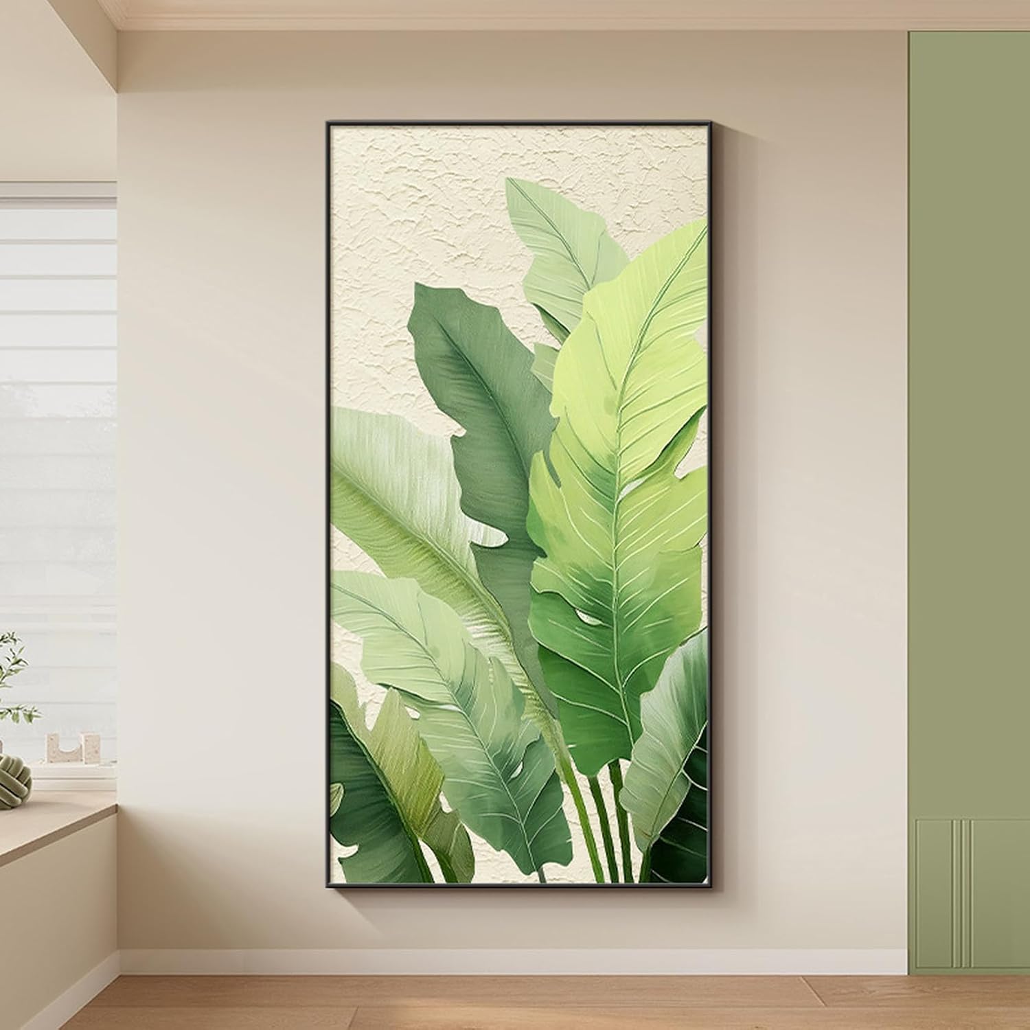 アートポスター おしゃれ カラー2 70*140 インテリア 北欧 可愛い 壁掛け 絵画 油絵 花 癒し系 アートパネル アートボード ギフト 玄関 子供部屋 アートフレーム｜IKYUWA店