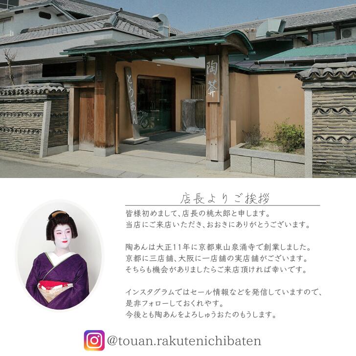 京焼清水焼陶あん色絵付けゆうはり片口枝垂桜