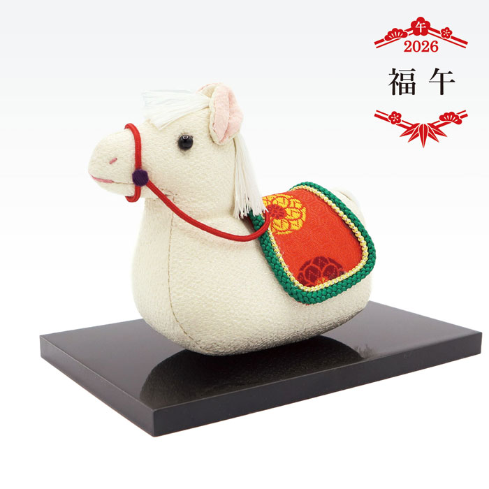 楽天市場】土鈴 木彫午 白 Y-12 / 2026年 令和8年 京陶人形 土鈴 木彫