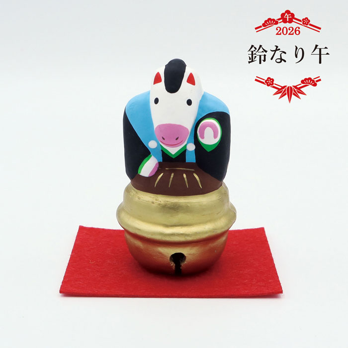 楽天市場】首振り 雅午 大 /2026年 令和8年 干支 張り子 首振り 午 大