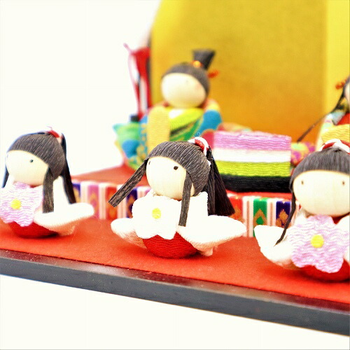 雛人形 コンパクト ちりめん 小さい 手作り 花祭り雛飾り お雛様 ひな祭り ひな人形 人形 飾りミニ 可愛い人気 超安い
