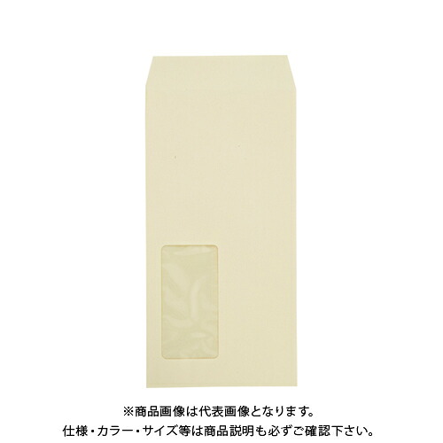 寿堂 マド付封筒長3ハーフトーンカラークリーム 03226｜KanamonoYaSan ＫＹＳ