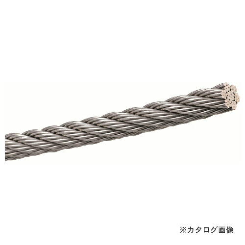 浅野金属工業 ステンレスワイヤーSUS304 7×7 (200m) 2 AK9113