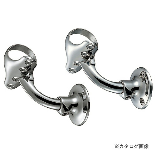 浅野金属工業 V400 自在L型ブラケット 継手タイプ (ヘアライン・アンカー) φ40 AK42352