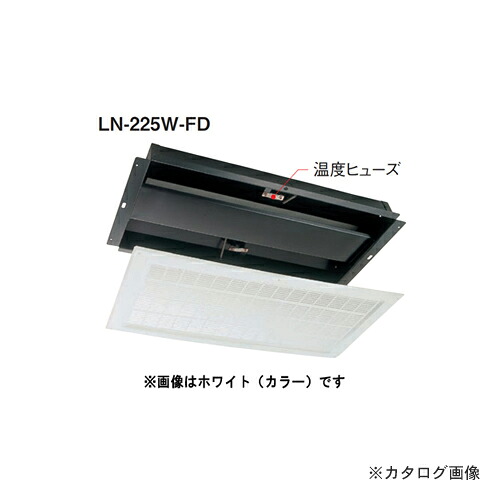 カネシン 軒裏風通し口“W手合い”象牙色(12台入) ダンパー付 LN-225W-FD
