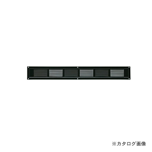 カネシン スーパースリム軒裏換気口 ハーフタイプ ブラック (20枚入) SS-45