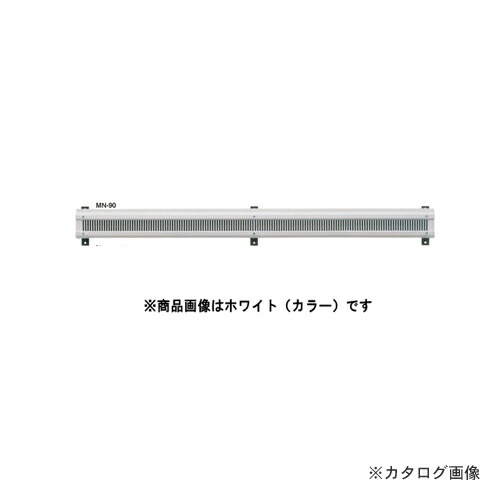 カネシン 軒裏換気口“見切タイプ”ブラック (10台入) MN-90