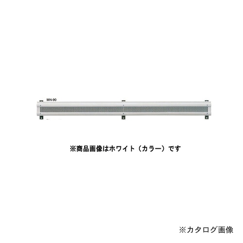 カネシン 軒裏換気口“見切タイプ” ホワイト(10台入) MN-90