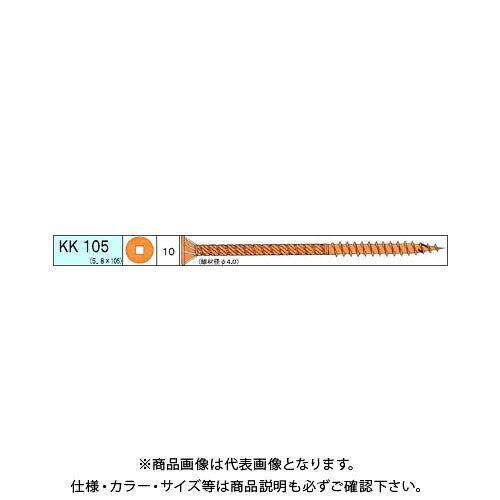 ダンドリビス 極太KK 835本入 徳用箱 V-KKX105-TX｜KanamonoYaSan ＫＹＳ