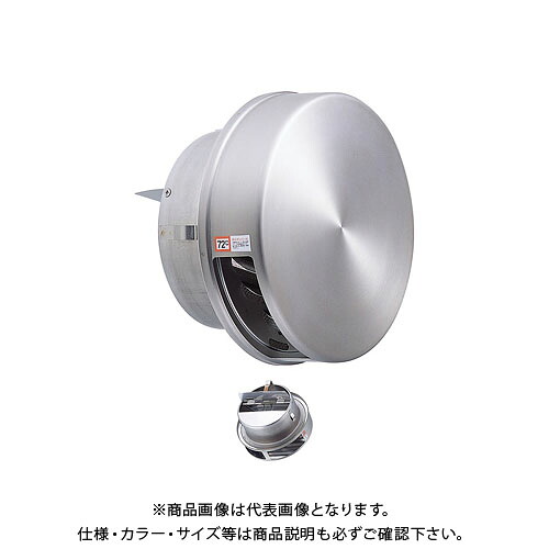 宇佐美加工 坦々たる型ボンネット付ガラリ（判定基準印字機） 溶接精神的な統合式 防火ダンパー付 φ150 ヘアーライン（艶消せつ然たる） (12ヶ入) FN150SHD-HLP
