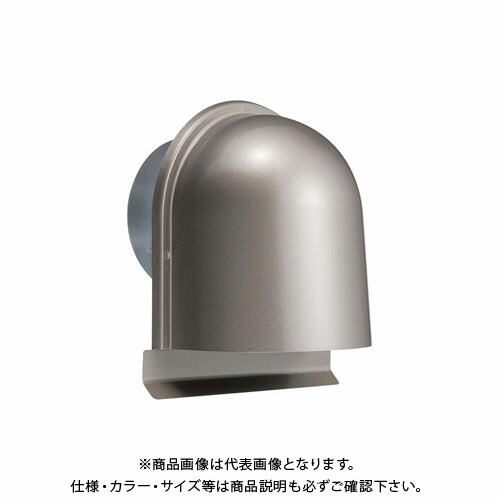 宇佐美産業 U型ボンネット付ガラリ 溶接精神的な統合式 S4手合い φ100 メタリックブラウン (24ヶ入) UGEN100S4-MB