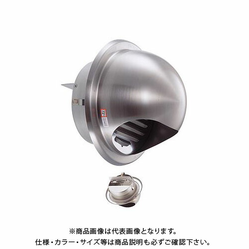 宇佐美工業 丸型フード付ガラリ 溶接組立式 防火ダンパー付 φ150 ブラック (12ヶ入) GN150SHD-BK