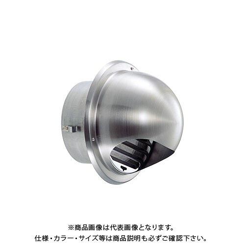 宇佐美工業 丸型フード付ガラリ(ビス脱着式) φ150 ヘアーライン (12ヶ入) GBN150B-HL|KanamonoYaSan KYS