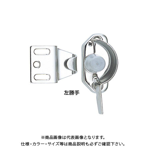宇佐美製作 クレセント SUS304 木製用 右 しろがね色 (20×15入)