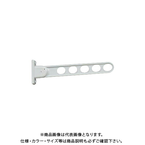 カネシン ホスクリーン物干金物 RK型 ピュアホワイト (1セット2本入) RK-55-PW