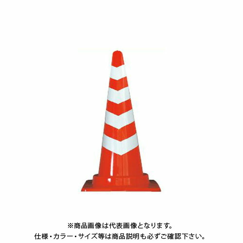 【送料別途】【直送品】安全興業 スコッチコーン 赤白 4段貼り (25入) SCR-4