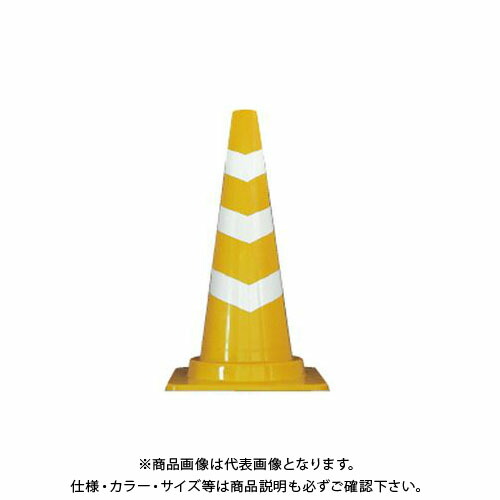 【送料別途】【直送品】安全興業 カットスコッチコーン 黄白 (25入) CSCY|KanamonoYaSan KYS