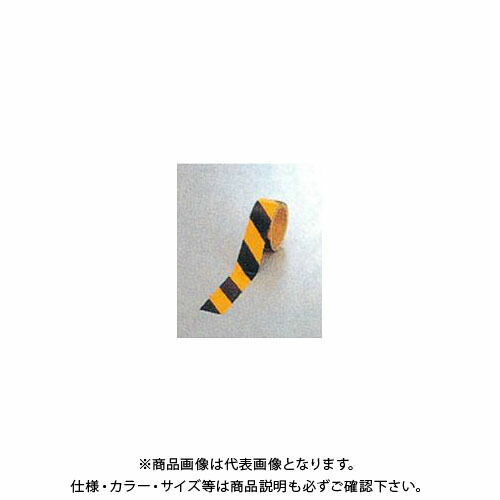 【送料別途】【直送品】安全興業 ダイヤテープ(10M巻)45mm巾 黄/黒 (24入) NRB-45