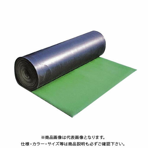 【送料別途】【直送品】エムエフ B山ゴムマット(ヨコ筋)(3本入) 3mmt×1000×10m G24-002