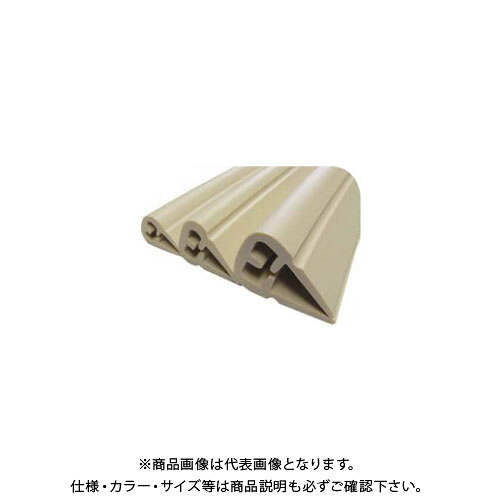 【送料別途】【直送品】エムエフ H鋼安心ガード(大) ベージュ (12本入) 適用幅 Ｈ鋼19～24×1m S28-006