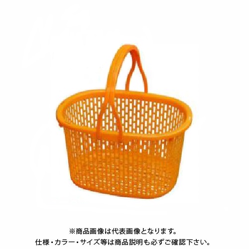 【貨物輸送別途】【直送品】安全性のある興業 刈りいれるかご2 (オレンジ色) 15L 400×300×215粍 (30入)