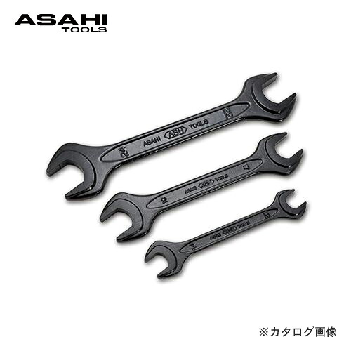 アサヒ ASH 丸形両口スパナ強力タイプ 50mm×55mm SW5055