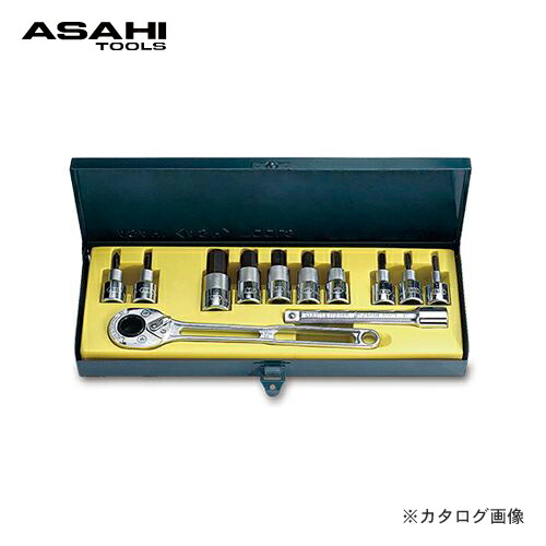 アサヒ ASH ソケット鍵用ヘキサゴンソケットセット12.7□ VX4000