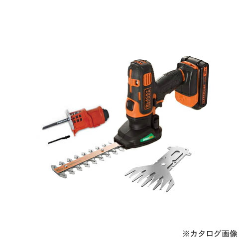 ブラックアンドデッカー BLACK＆DECKER 18V2.0Ah コードレス ガーデンエボ GEVO183N-JP 19800 589960