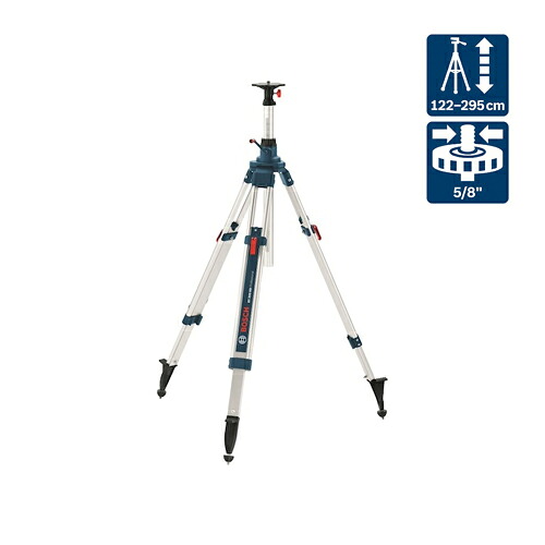 【送料別途】【直送品】ボッシュ BOSCH エレベーター式三脚 1220～2950mm BT300HDN 26,608円