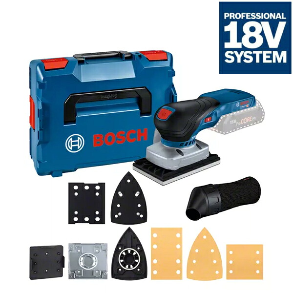 BOSCH ボッシュ コードレス吸じんオービタルサンダー 18V 本体のみ GSS18V-13H｜KanamonoYaSan ＫＹＳ