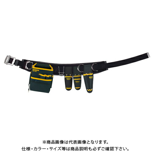 デンサン DENSAN 腰道具セット(WSAシリーズ) WSA-R96-2BK｜KanamonoYaSan ＫＹＳ