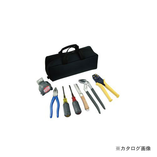 デンサン DENSAN 明かり工事士手並みテスト作業一揃いの道具 D-KIT-F 花・ガーデン・DIY-ドライバー-DIY・工具