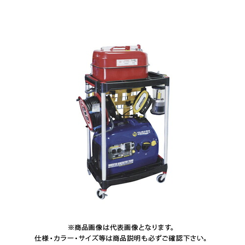 【貨物輸送別途】【直送品】ムサシトレイディング 防災手押し車 M印字機 ING2500iM