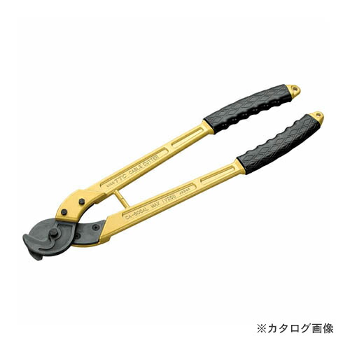TSUNODA 第一人者TTC専用手道具 アルミハンドルケーブルカッター 600粍 CA-600AL