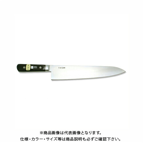 関兼常 源兼正 Mシリーズ 全鋼 口金付 黒合板柄 洋出刃 KC-717