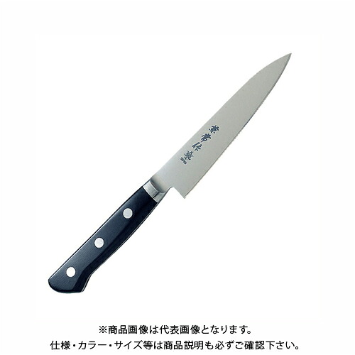 【受注生産】関兼常 AUS-10シリーズ 兼常作 モリブデン鋼 口金付黒合板柄 ペティ KC-176｜KanamonoYaSan ＫＹＳ 9,818円