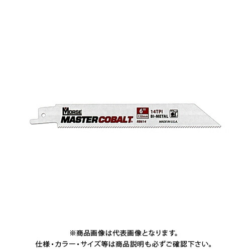 M.K. モールス マスターコバルト・メタル・バイメタル・セーバーソー・ブレード(金属用)RB914T50
