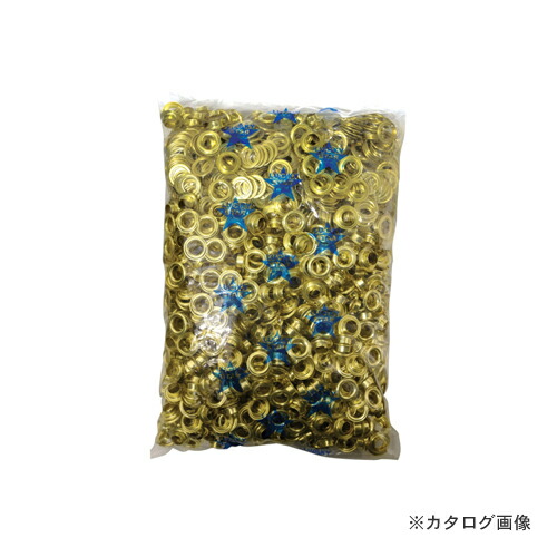 イチネンMTM(ミツトモ) 両面ハトメ 15mm(#30)真鍮製 51486