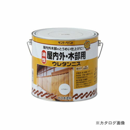 サンデーペイント #265749 SP油性木部ウレタン 透明 3L