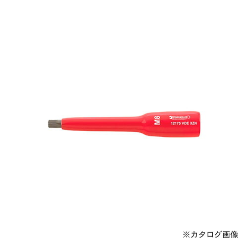 スタビレー STAHLWILLE 12175VDE-XZNM8 3/8SQ縁切りトライスクエアビットソケット 02370008