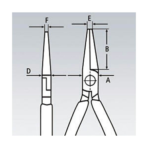 クニペックス Knipex 3442 130 的確プライヤー ヒラ 織地メッシュ 3442 130 Barrakuda At
