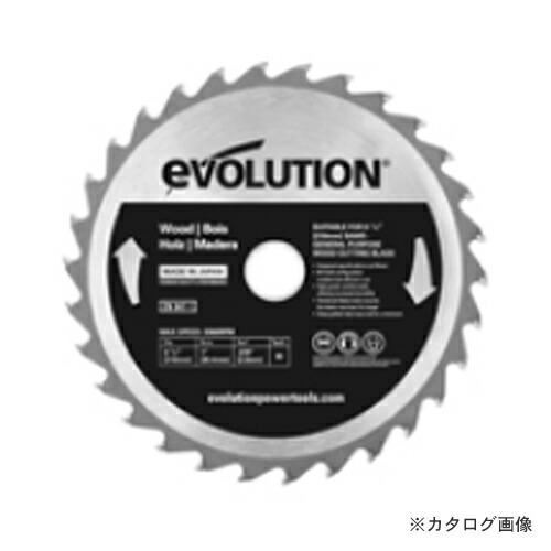 エボリューション FURY3用 木工用チップソー 210mm 058551