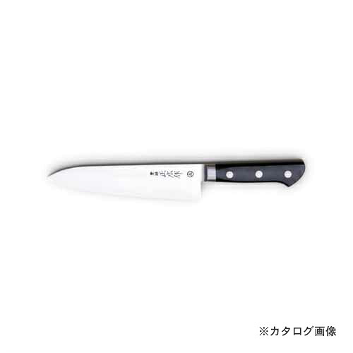 正広作 口金付 牛刀180mm左用 #13110