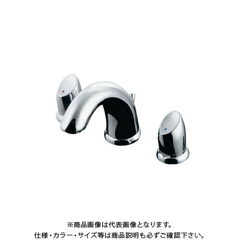 カクダイ 2ハンドル混合栓 153-023